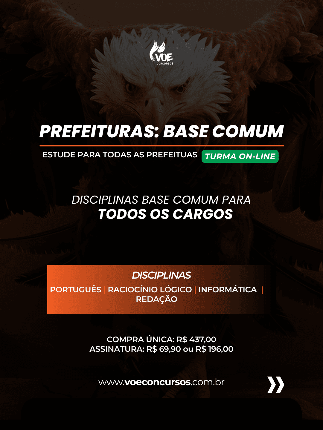Prefeituras: Comum a todos os cargo
