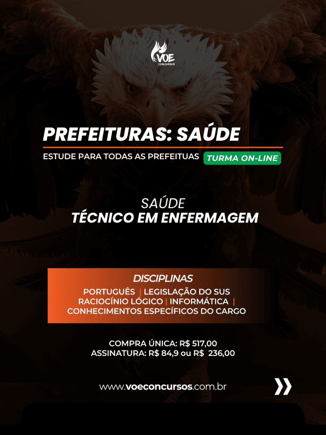 Prefeituras: Técnico em Enfermagem