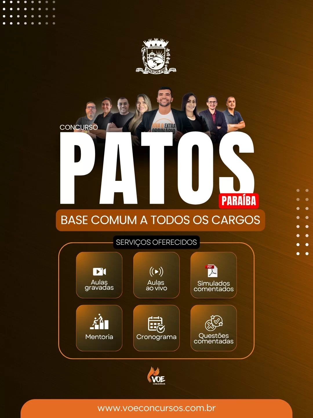 Patos/PB: Comum a Todos os Cargos